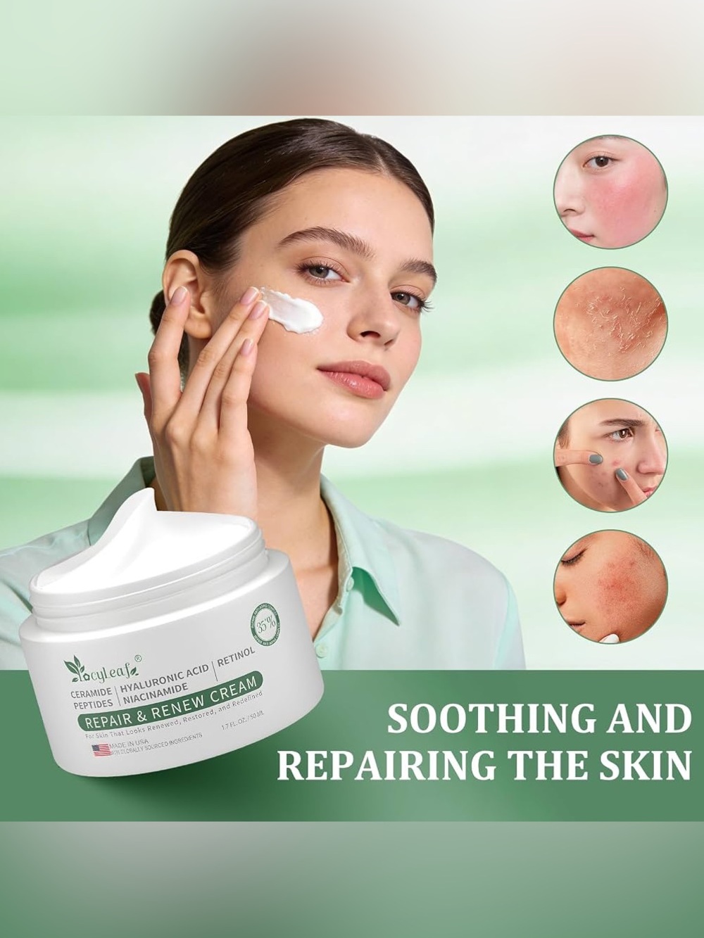 locyLeaf Natural Formula Barrier-Repair Moisturizer for Sensitive Skin - Picture 8 of 12